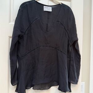 Chelsea Owen Women's Black Blouse